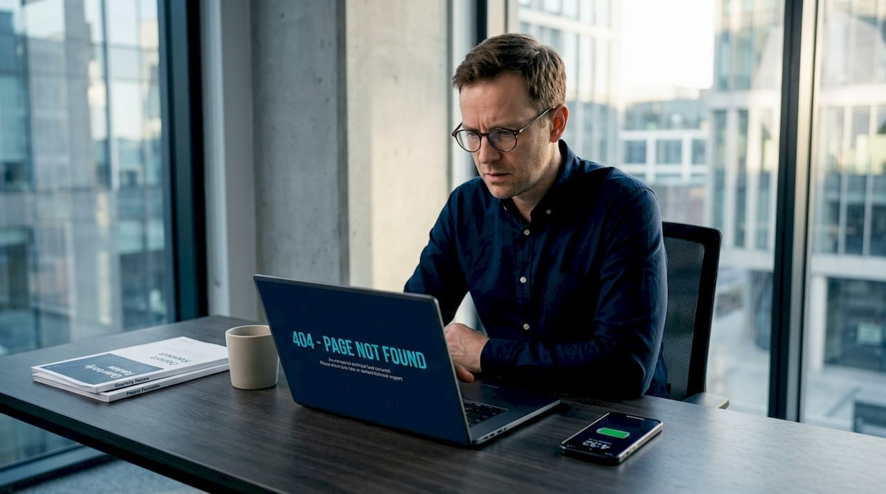Business owner anxious about web hosting
